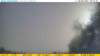 immagine della webcam nei dintorni di Roma Lido di Castel Fusano: webcam Pomezia