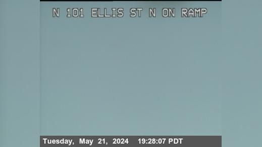 Traffic Cam Mountain View › North: TVC78 -- US-101 : AT ELLIS ST OR