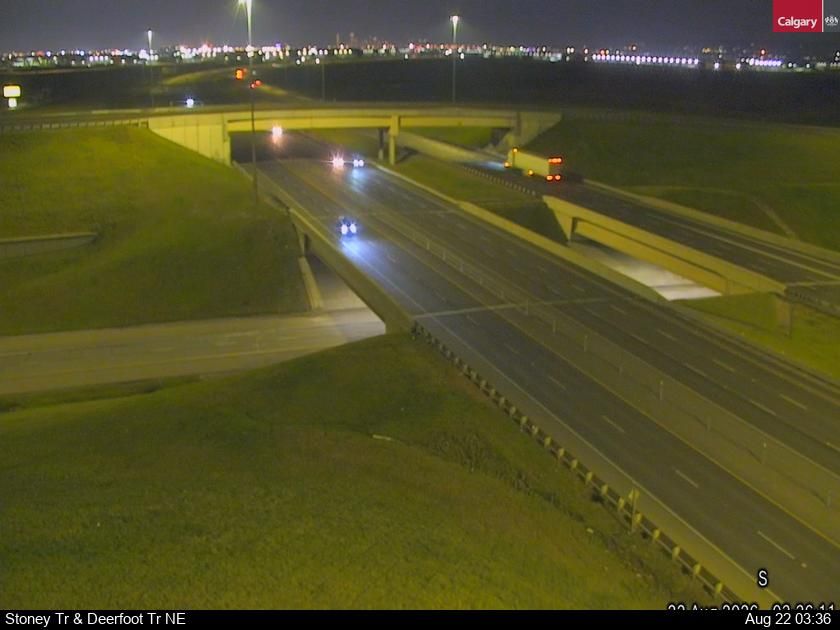 Traffic Cam StoneGate Landing: Stoney Trail - Deerfoot Trail NE