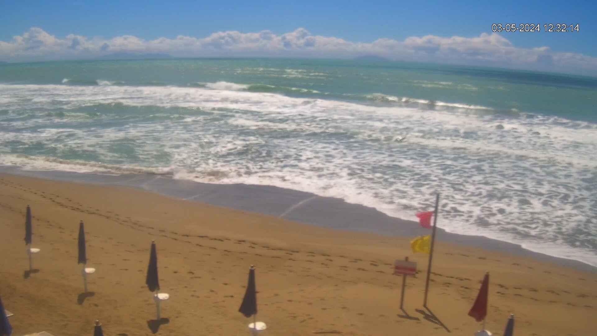 Webcam Castiglione della Pescaia - Spiaggia e mare