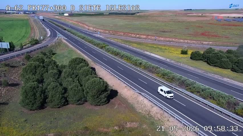 Traffic Cam Siete Iglesias de Trabancos