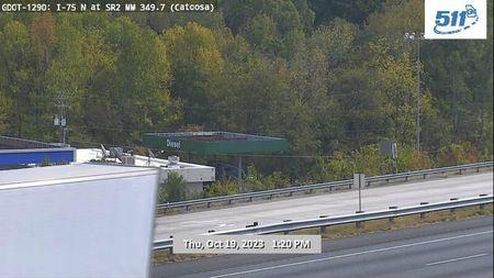 Traffic Cam Ringgold: GDOT-CAM-WTHR-018--1