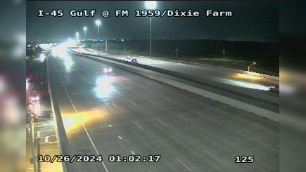 Traffic Cam Houston › South: I-45 Gulf @ FM 1959-Dixie Farm Rd