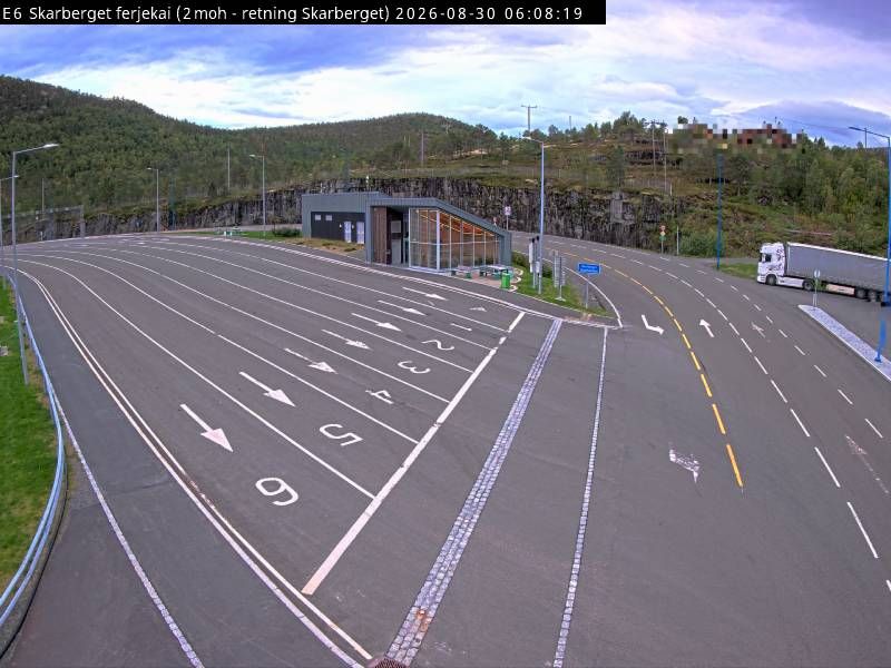 Traffic Cam Skarberget: E6 - Fergekai