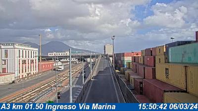 immagine della webcam nei dintorni di Fuorigrotta: webcam San Giovanni a Teduccio