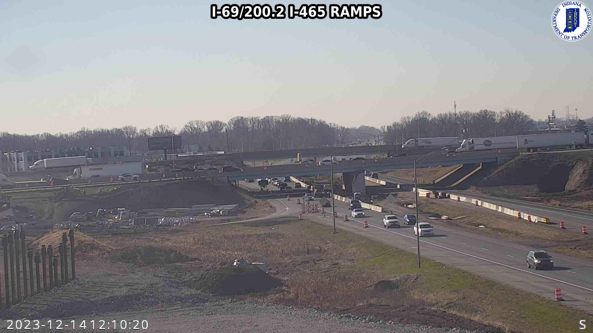Traffic Cam Indianapolis: I-69: I-69/200.2 I-465 RAMPS