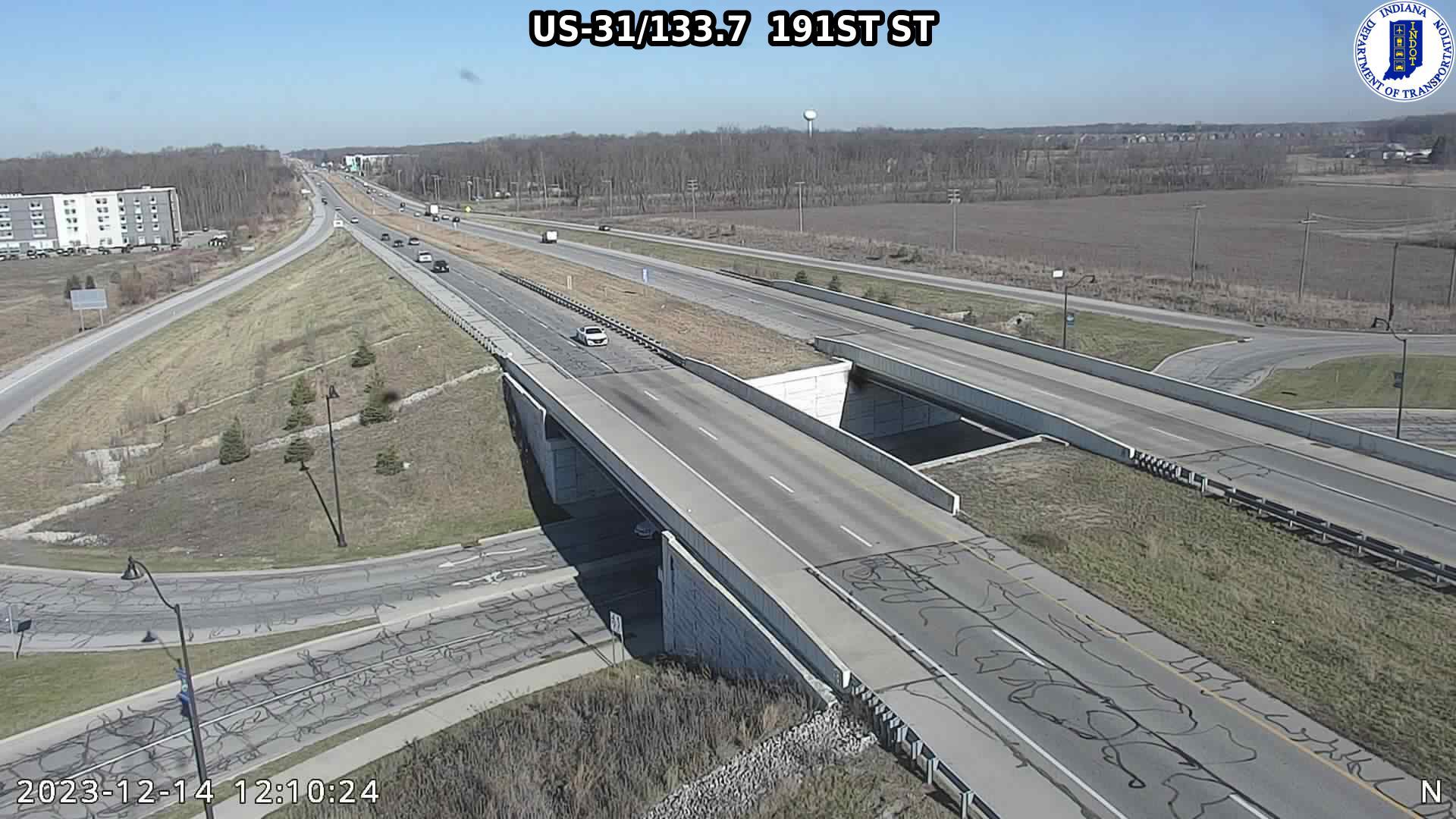 Traffic Cam Westfield: US-31: US-31/133.7 191ST ST