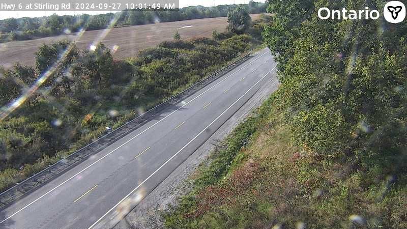 Traffic Cam Caledonia: Highway 6 at Stirling