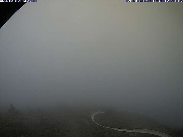 Traffic Cam Piatto: Bielmonte vista sulle piste