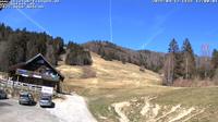 Bernau im Schwarzwald › North-West: Blick aus der Skihütte des Skiclub Tiengens auf den Lifthang in Bernau Hof Eck