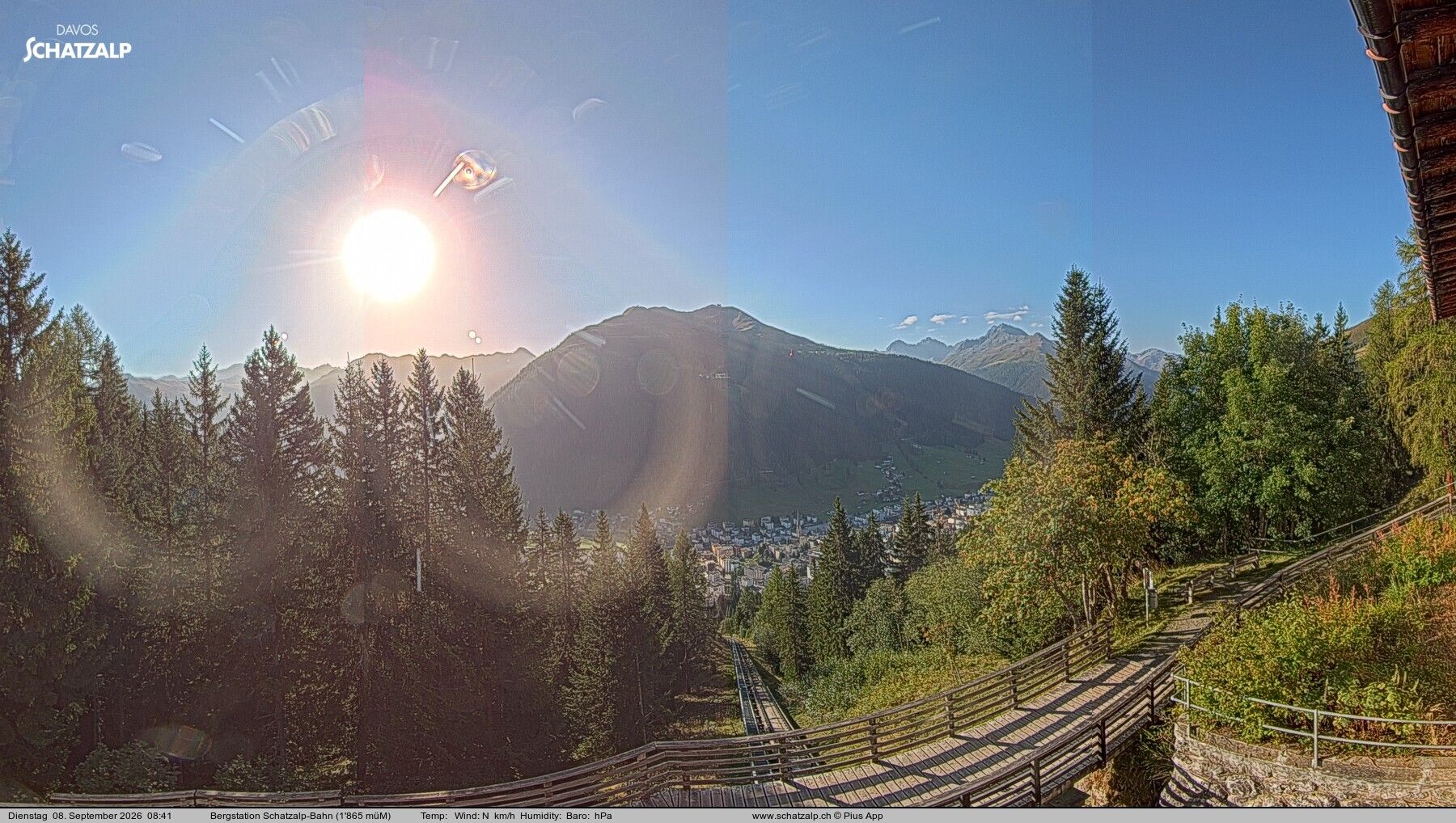 Davos: Schatzalp-Bahn