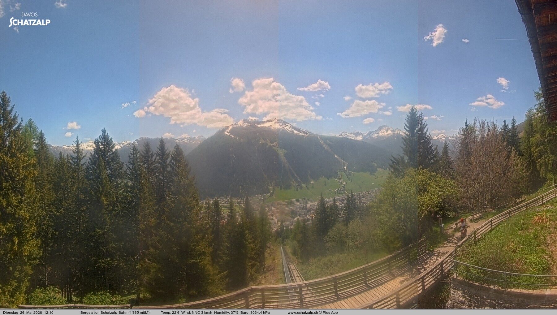 Davos: Schatzalp-Bahn