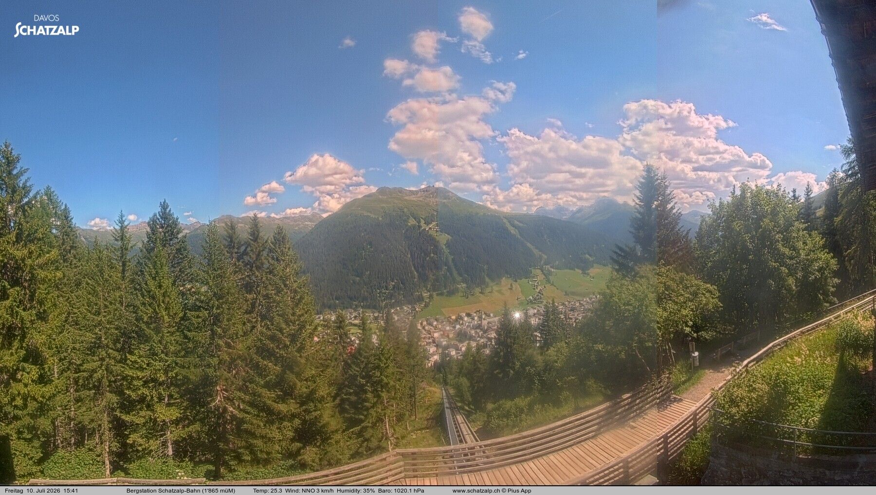 Davos: Schatzalp-Bahn