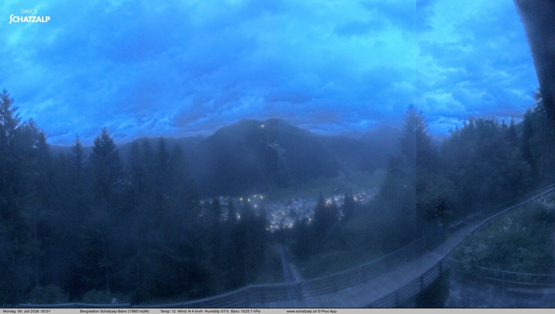 Davos: Schatzalp-Bahn