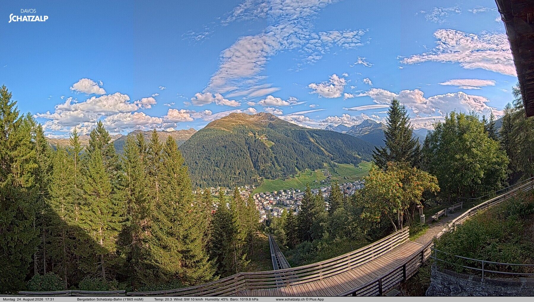 Davos: Schatzalp-Bahn