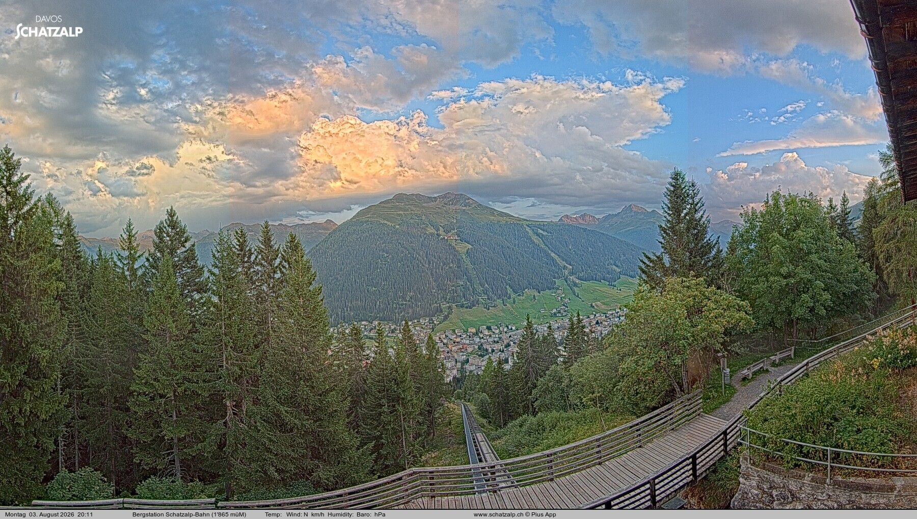 Davos: Schatzalp-Bahn