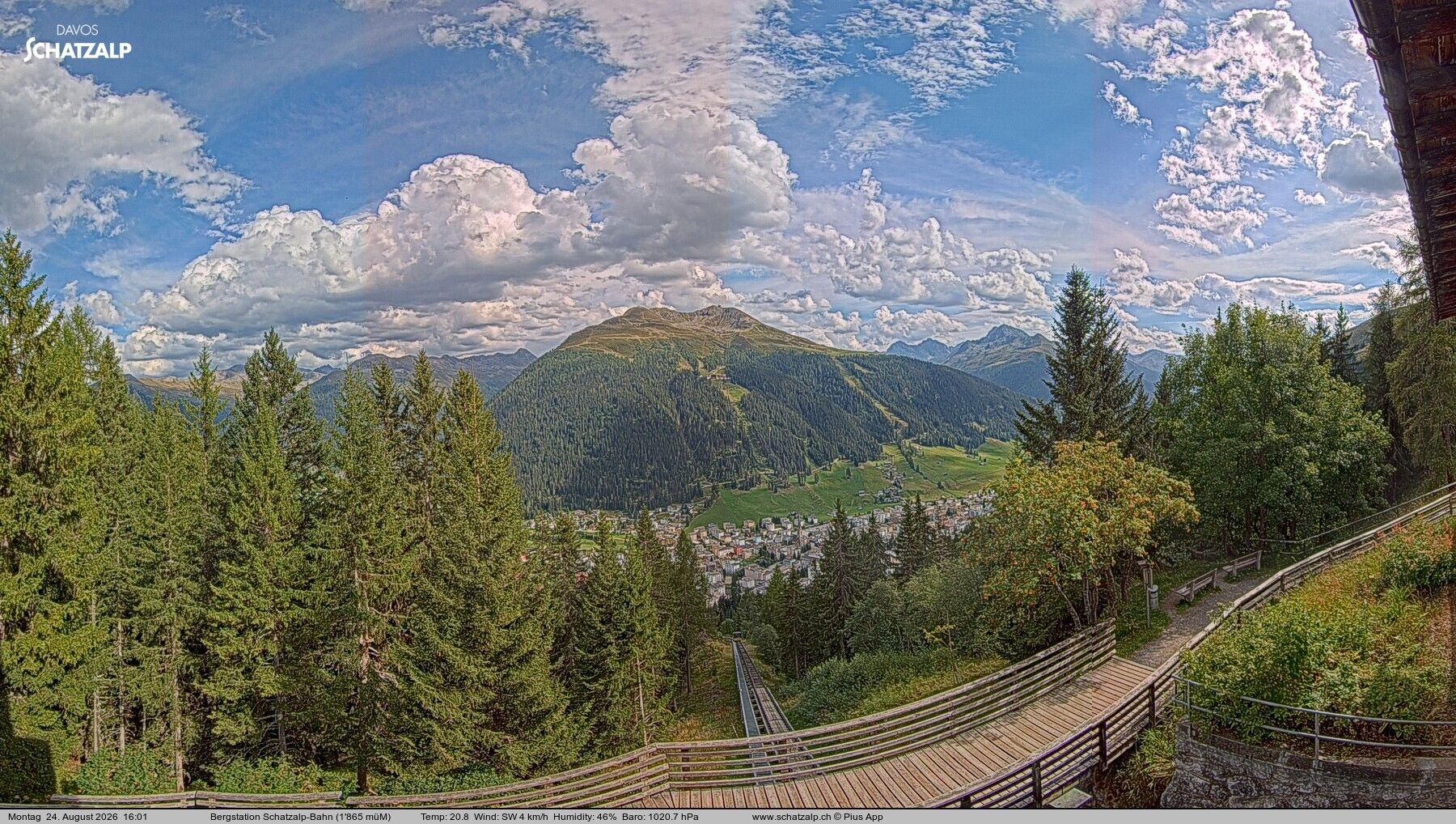Davos: Schatzalp-Bahn