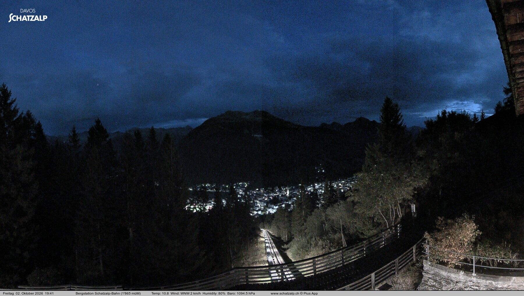 Davos: Schatzalp-Bahn