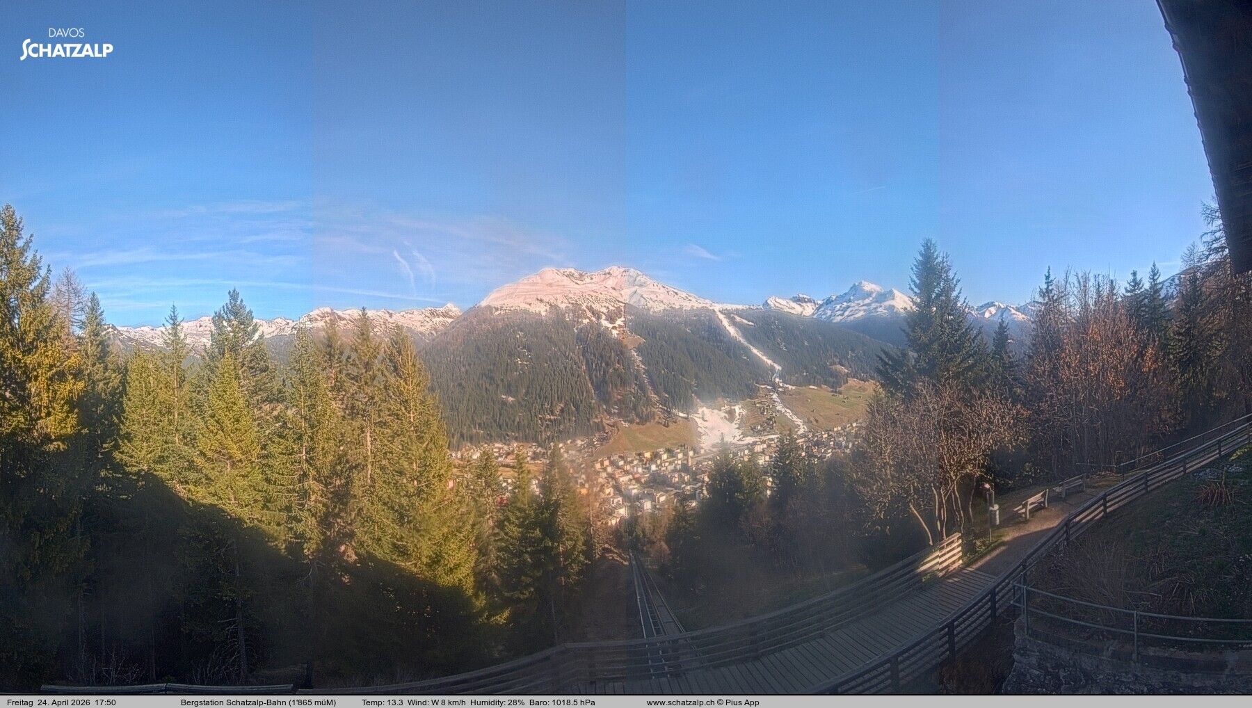 Davos: Schatzalp-Bahn