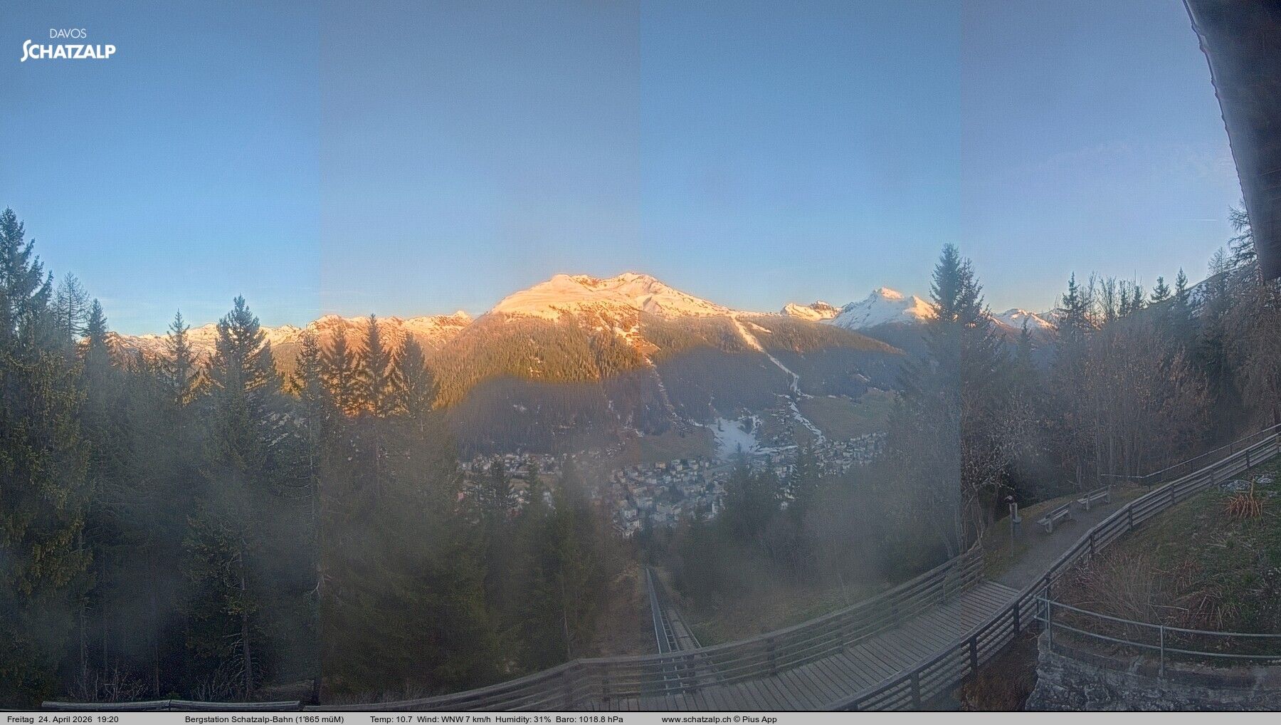 Davos: Schatzalp-Bahn