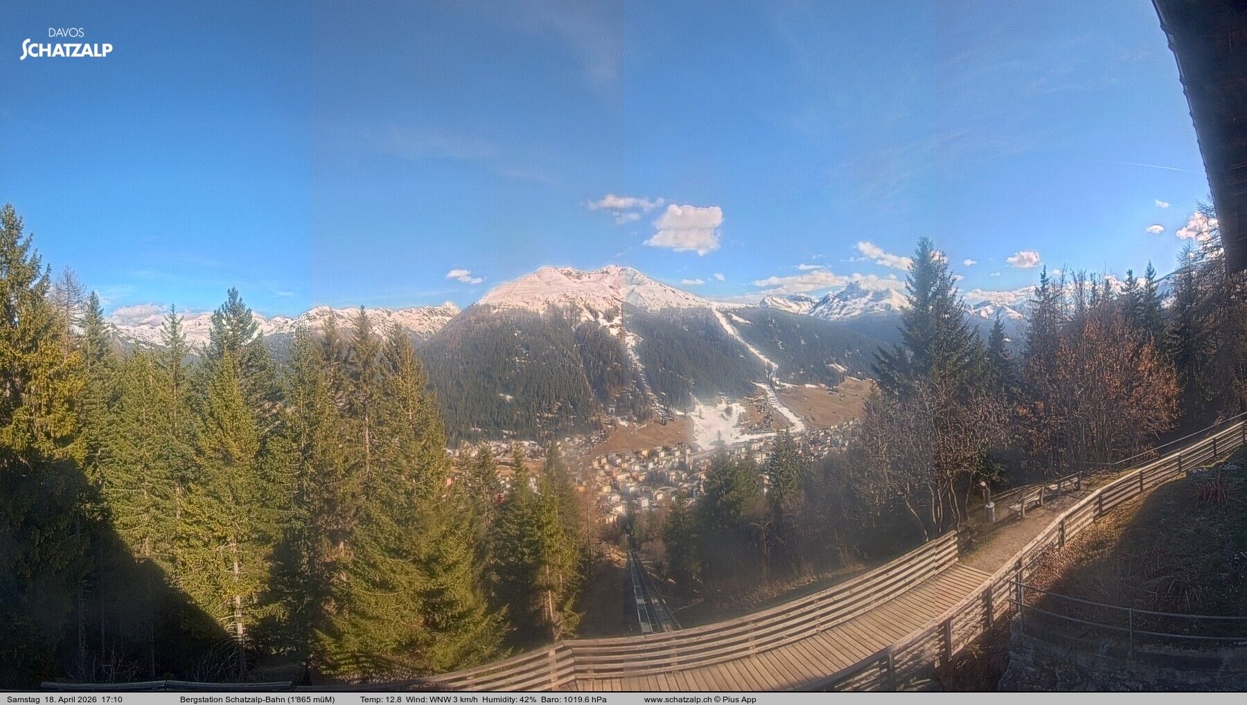 Davos: Schatzalp-Bahn