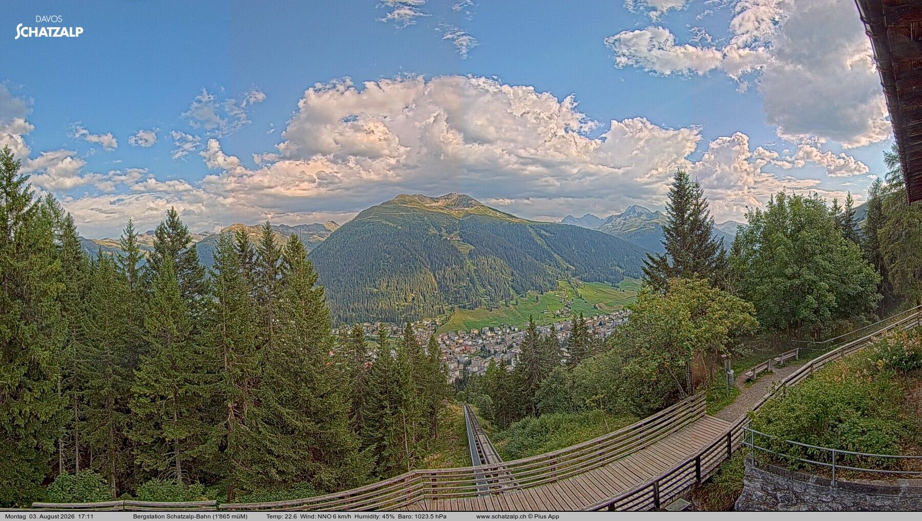 Davos: Schatzalp-Bahn