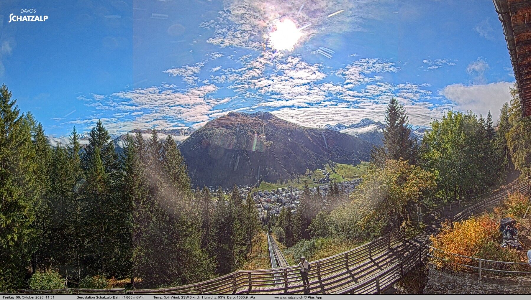 Davos: Schatzalp-Bahn