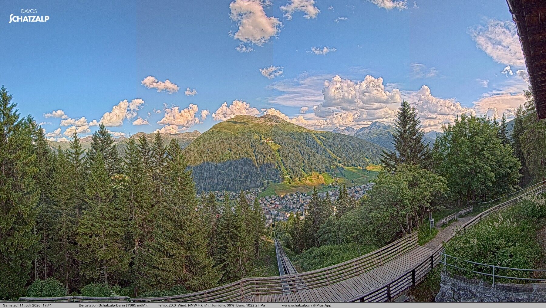 Davos: Schatzalp-Bahn