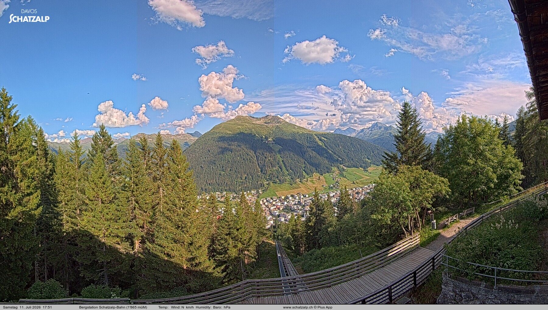 Davos: Schatzalp-Bahn