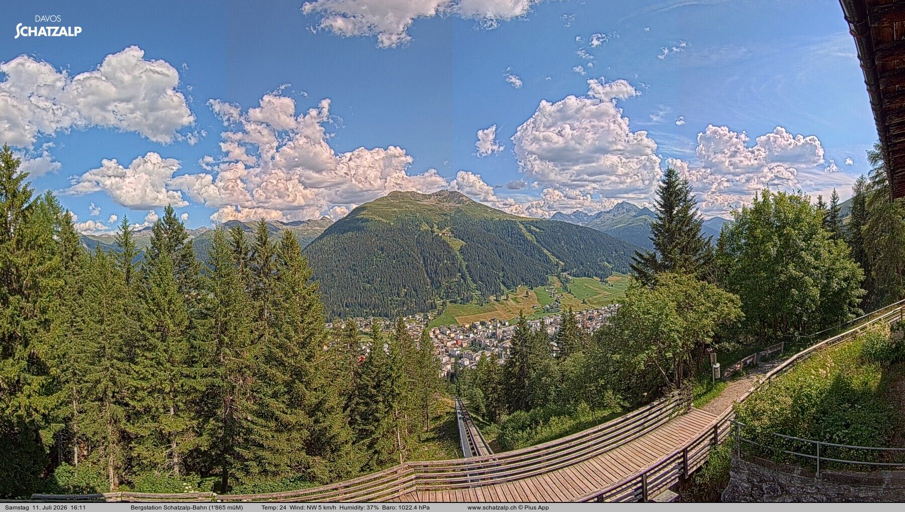 Davos: Schatzalp-Bahn