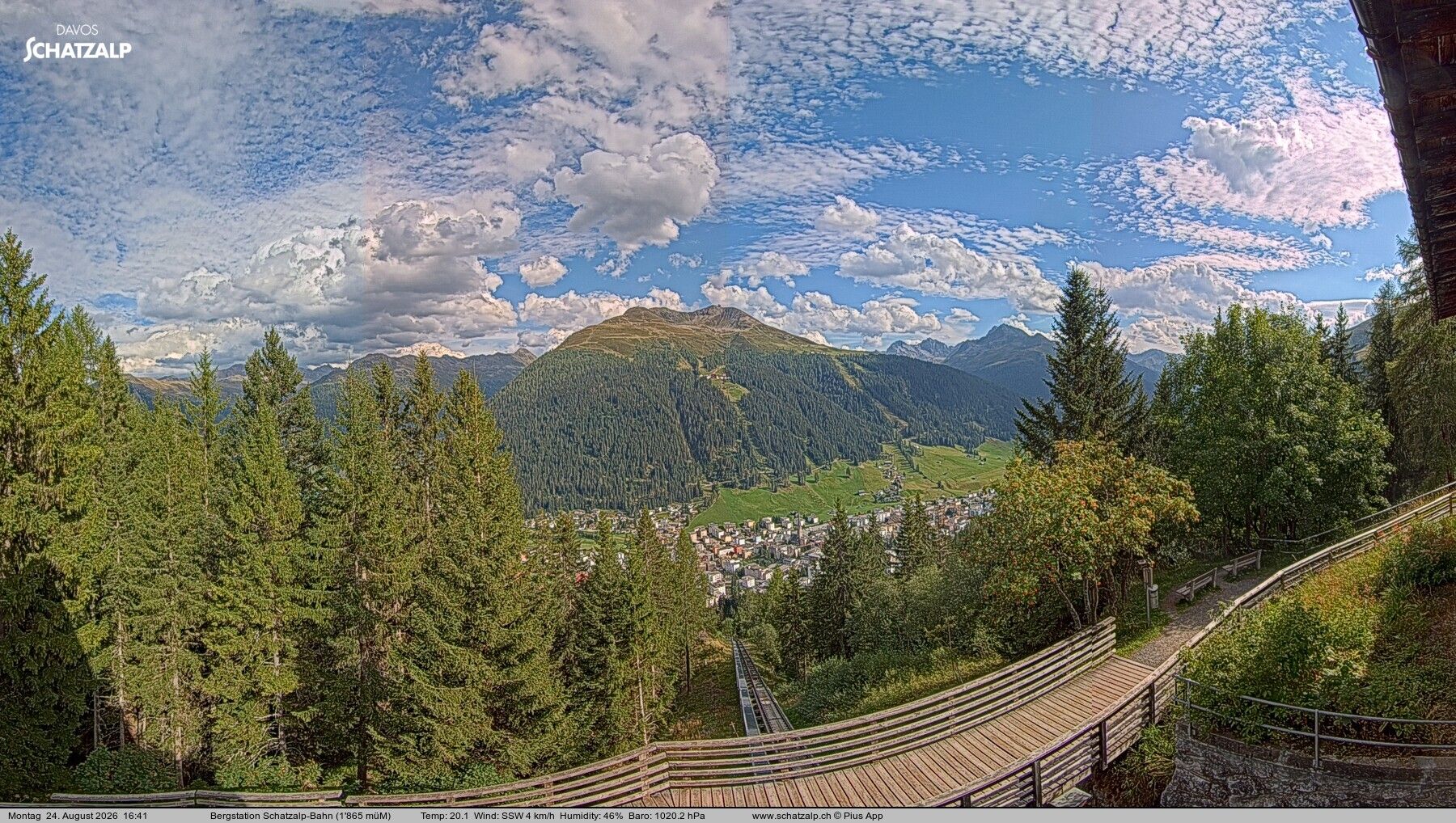 Davos: Schatzalp-Bahn