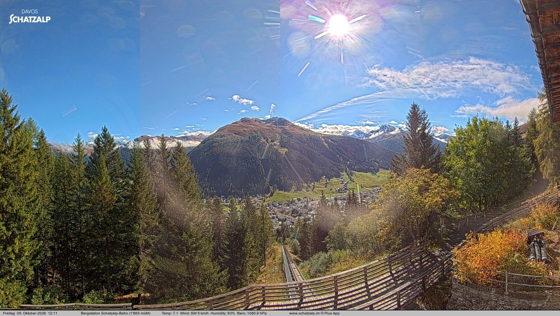 Davos: Schatzalp-Bahn