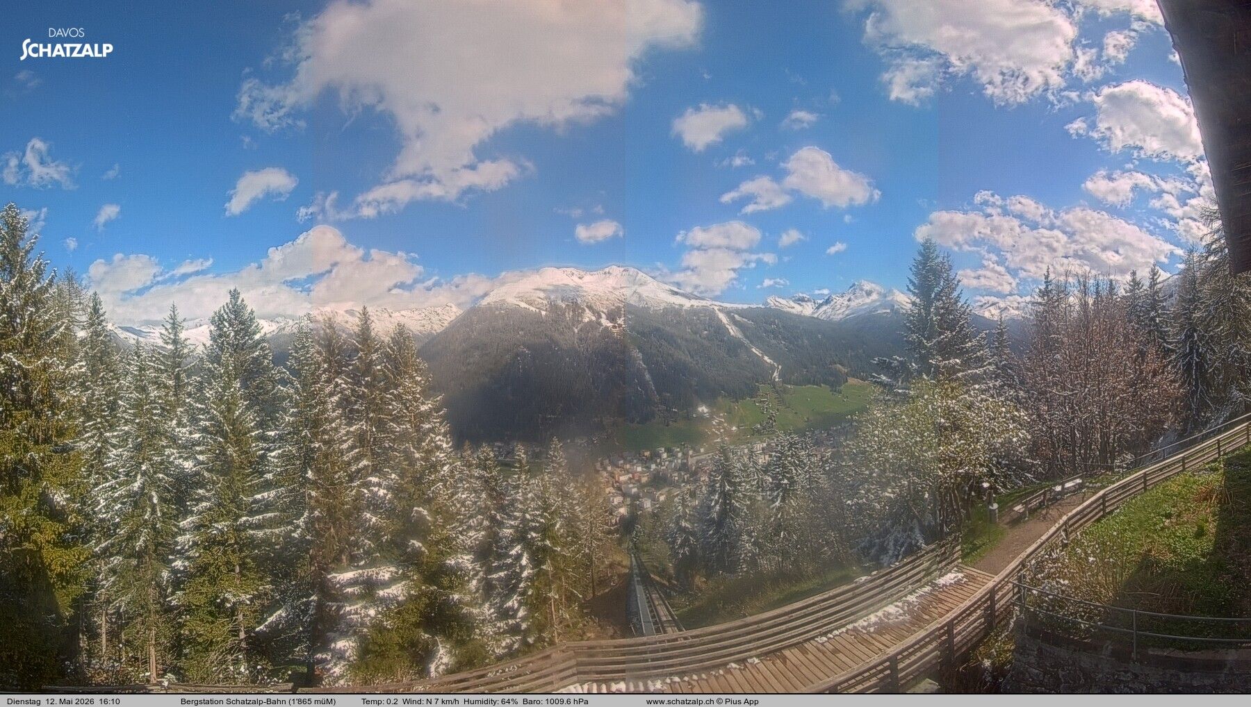 Davos: Schatzalp-Bahn