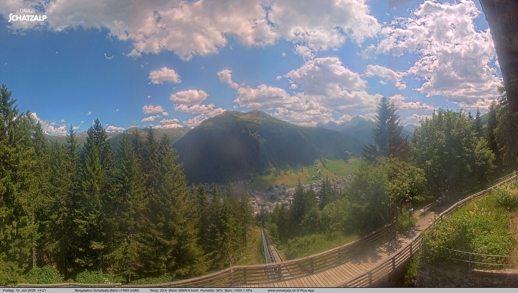 Davos: Schatzalp-Bahn