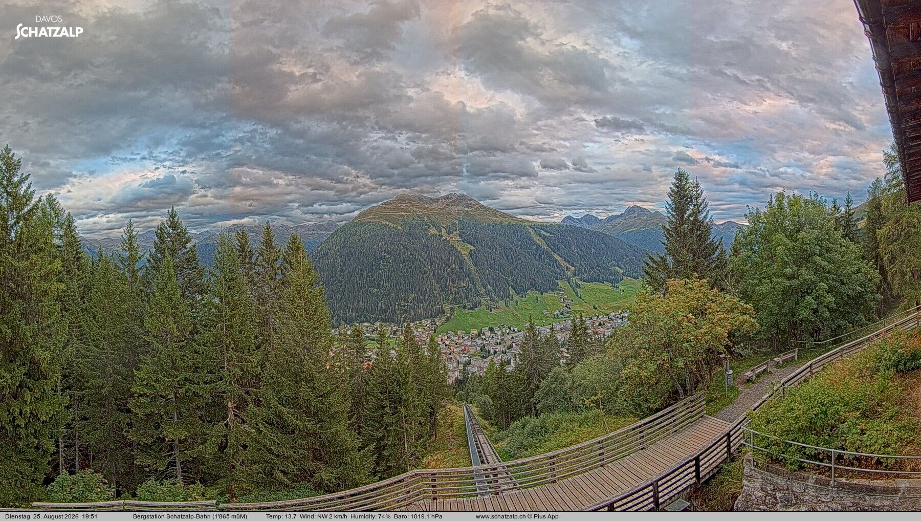 Davos: Schatzalp-Bahn