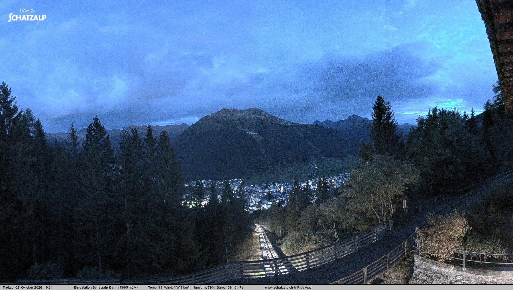 Davos: Schatzalp-Bahn