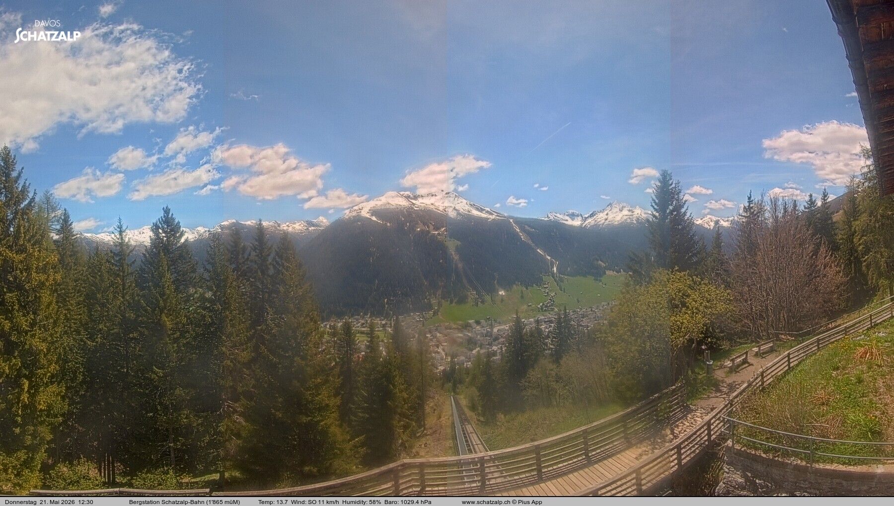 Davos: Schatzalp-Bahn