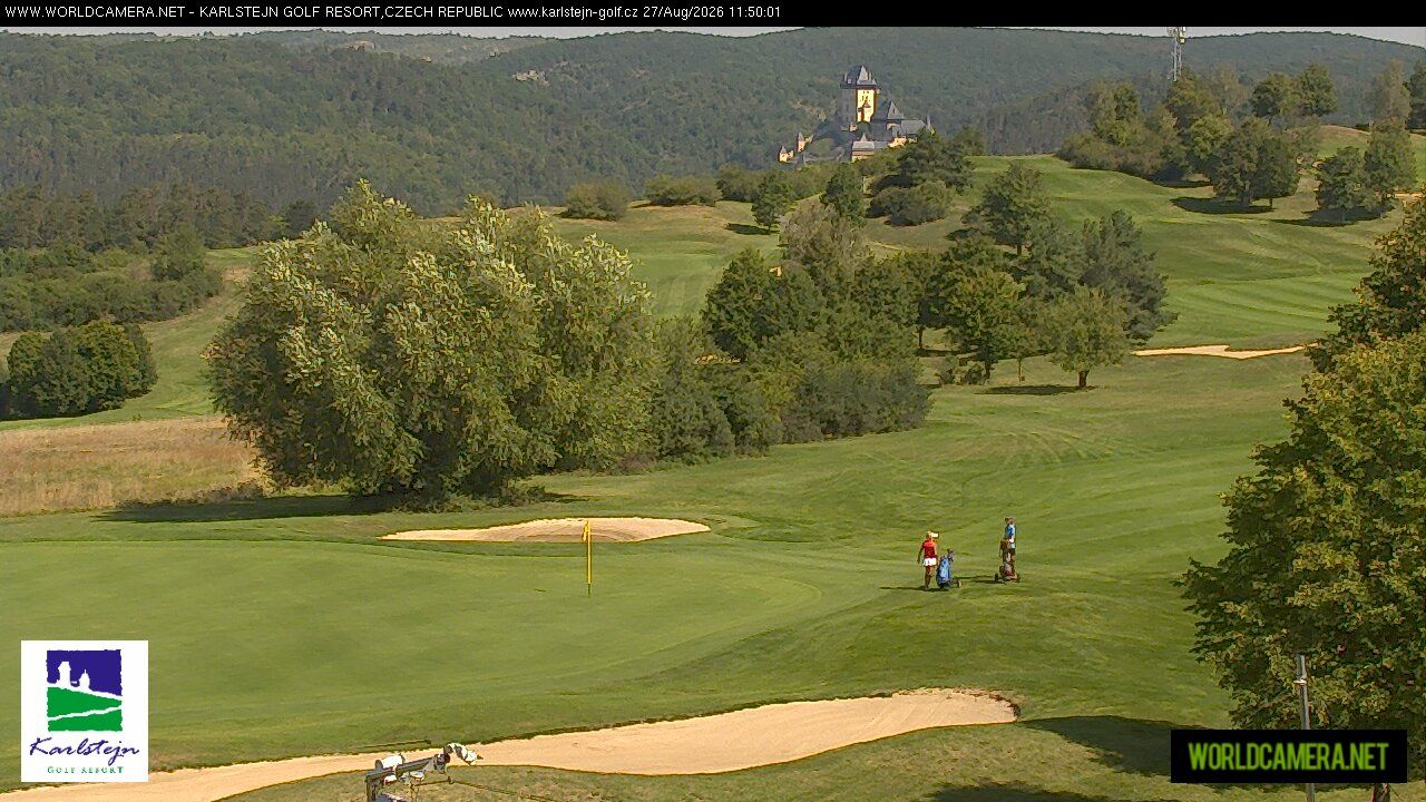 Traffic Cam Korno: Karlštejn Golf Resort and Castle