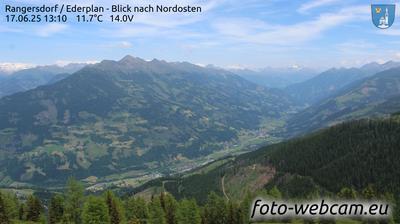 Between Mountains: Northeast Scenic View