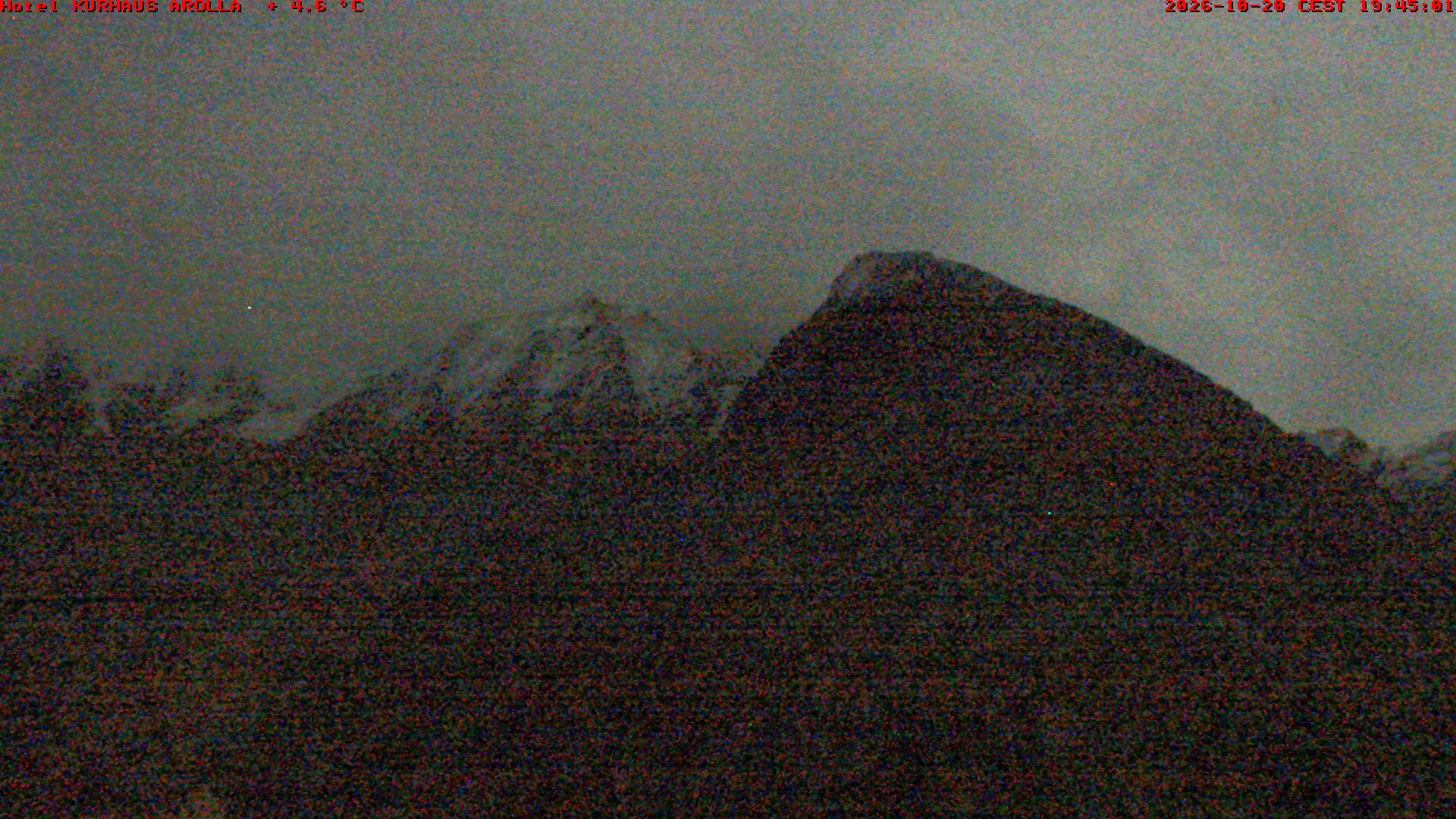 Evolène › Osten: Grand Hotel And Kurhaus - Valais, Suisse: Aiguille de la Tza, Douves Blanches, Maya