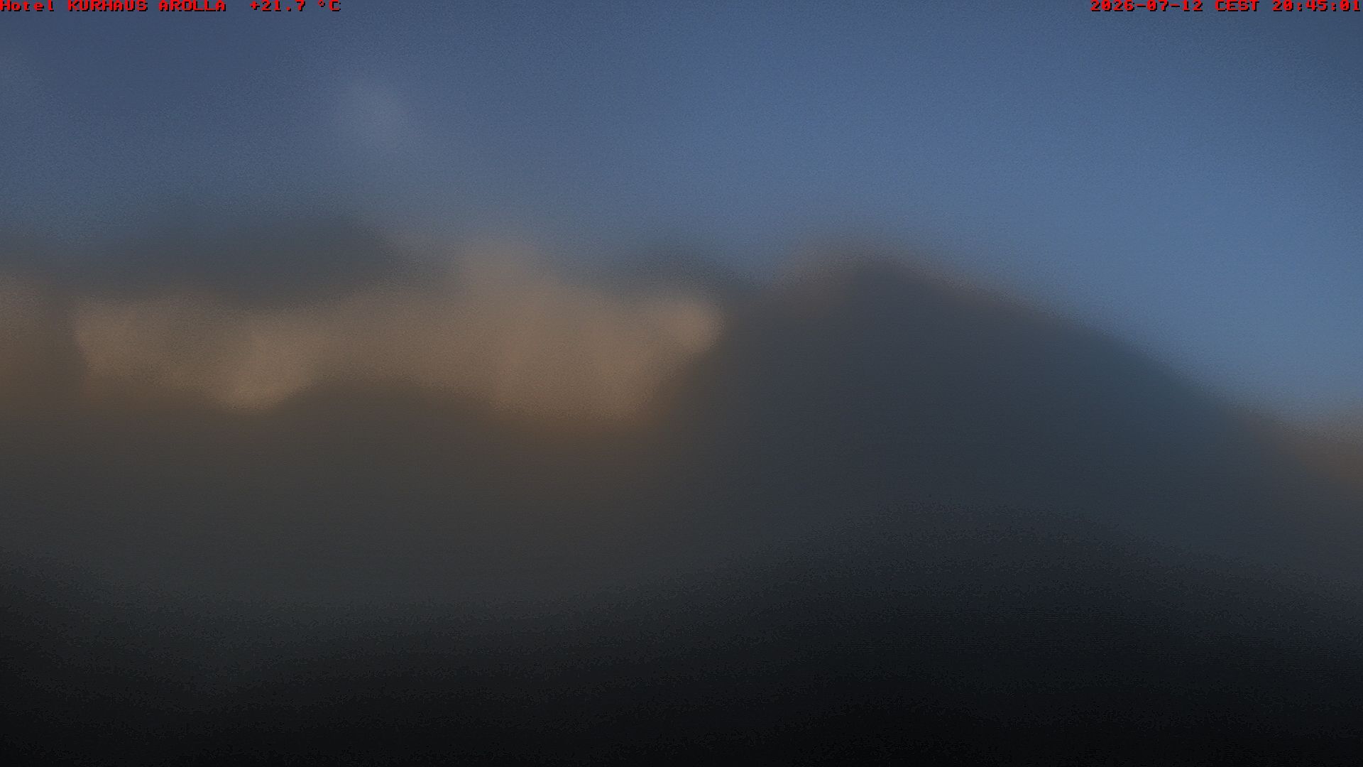 Evolène › Osten: Grand Hotel And Kurhaus - Valais, Suisse: Aiguille de la Tza, Douves Blanches, Maya