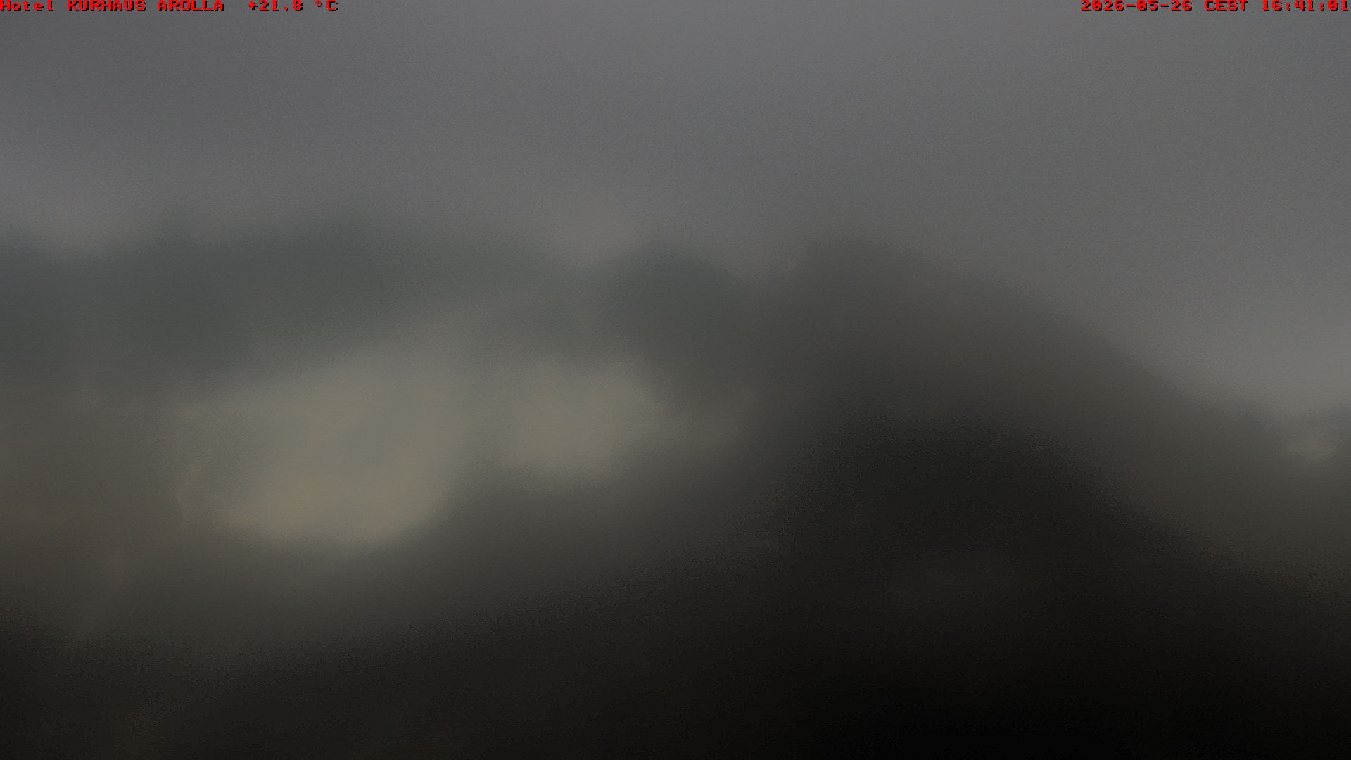 Evolène › Osten: Grand Hotel And Kurhaus - Valais, Suisse: Aiguille de la Tza, Douves Blanches, Maya