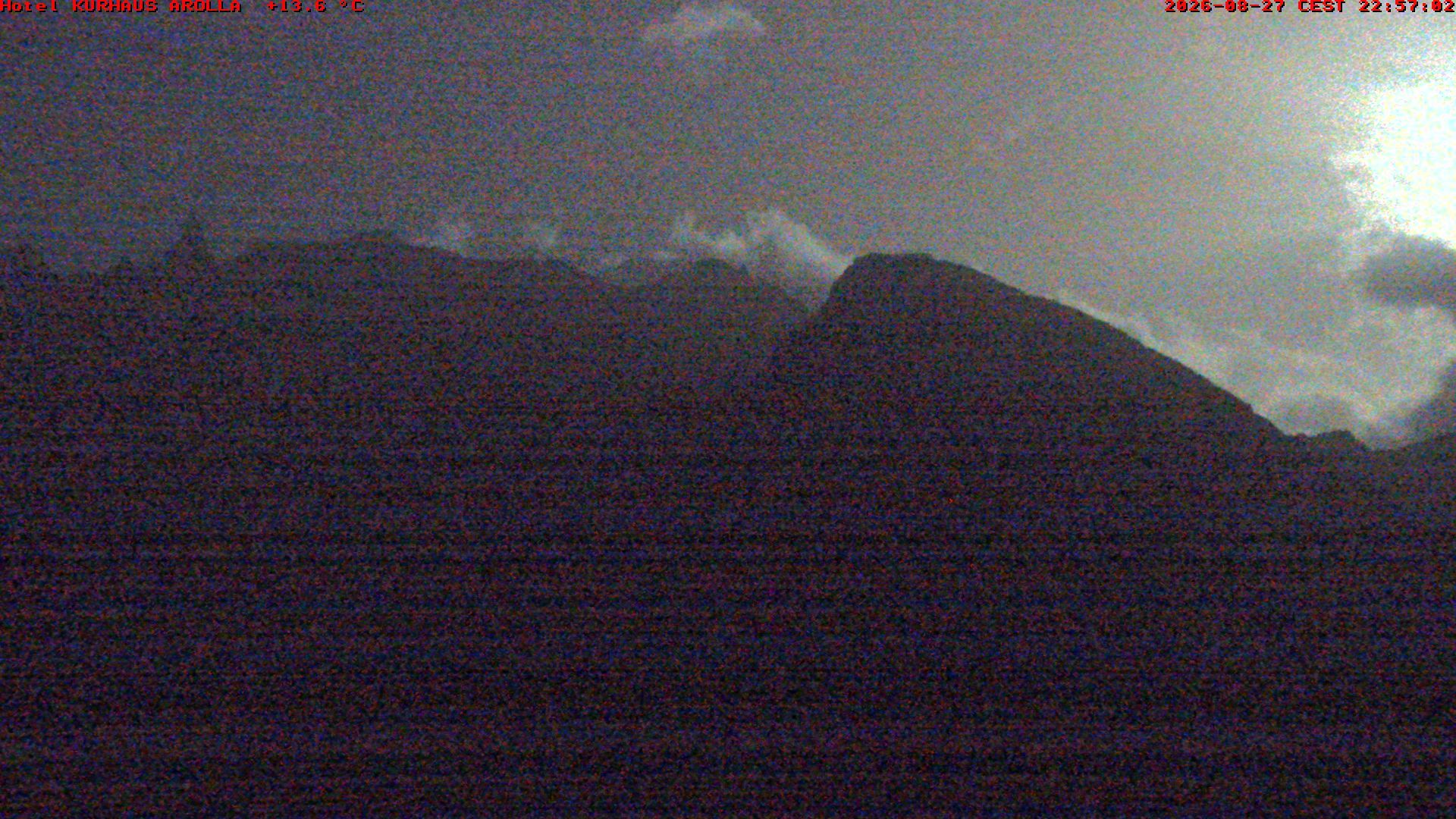 Evolène › Osten: Grand Hotel And Kurhaus - Valais, Suisse: Aiguille de la Tza, Douves Blanches, Maya