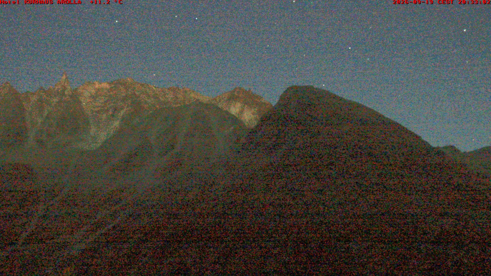 Evolène › Osten: Grand Hotel And Kurhaus - Valais, Suisse: Aiguille de la Tza, Douves Blanches, Maya
