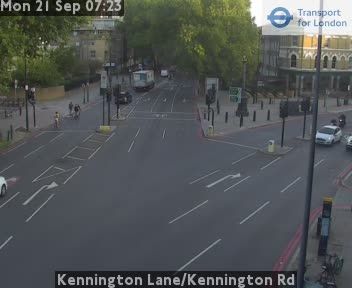 Traffic Cam London: Kennington Lane/Kennington Rd
