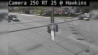 Lake Grove: NY 25 Eastbound at Hawkins Avenue - Current