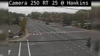 Lake Grove: NY 25 Eastbound at Hawkins Avenue - Day time