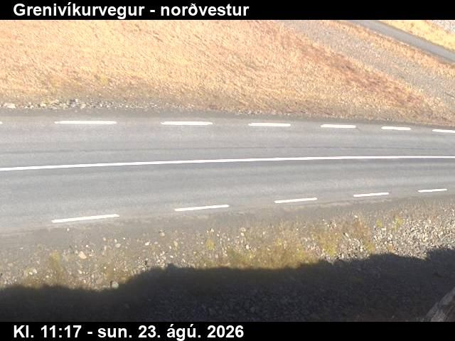 Traffic Cam Grenivik › North-West: Grenivík