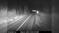 Regional District of Fraser-Fort George › West: Hwy , about  m east of the Slim Creek Rest Area, looking west - Current