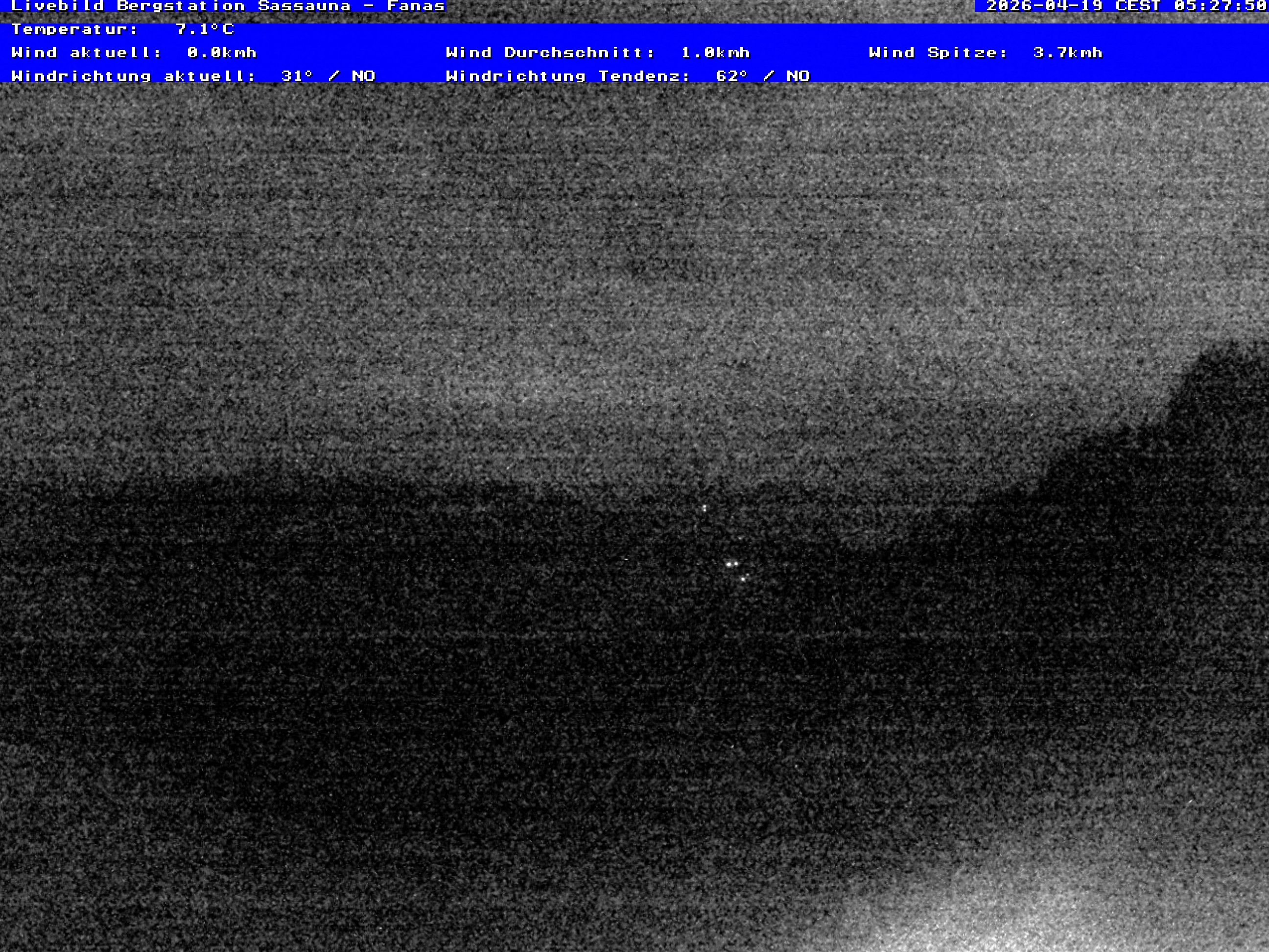 Grüsch › Südwesten: Fanas Seilbahn, Bergstation - Bergrestaurant Sassauna